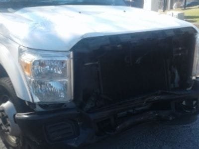 truck was in accident