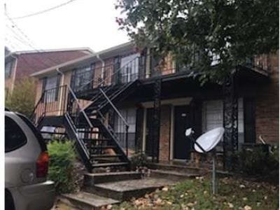 apartment complex stairs